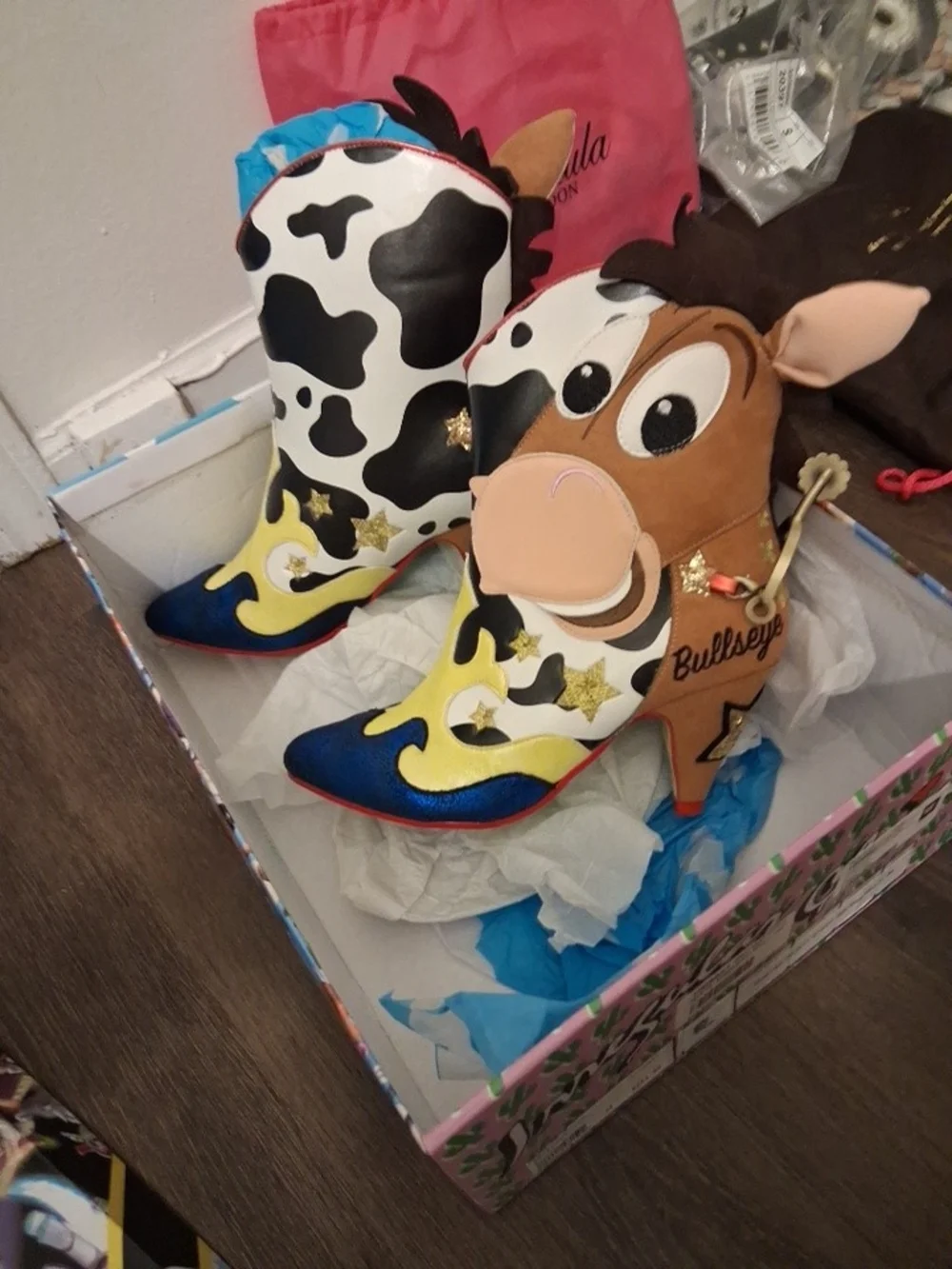 Irregular Choice Toy Story Women's Trusty Steed Boots, 36